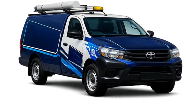 Service van parked on a Merrylands street