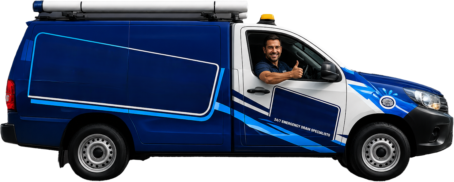 Merrylands Blocked Drains service van